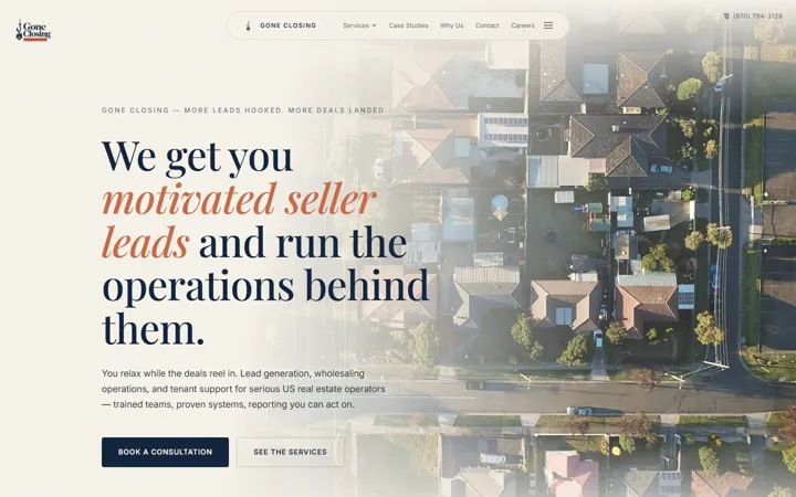 Gone Closing: Real estate marketing & operations